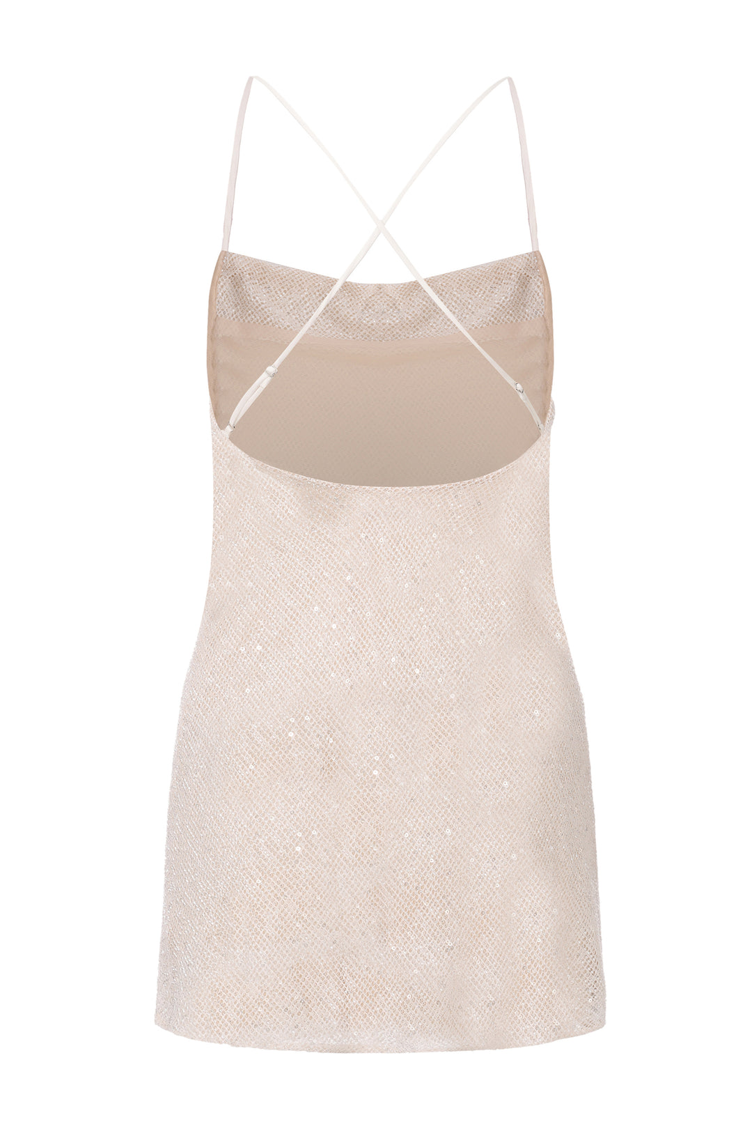 "Diamond Dusk" Mini Dress & Scarf