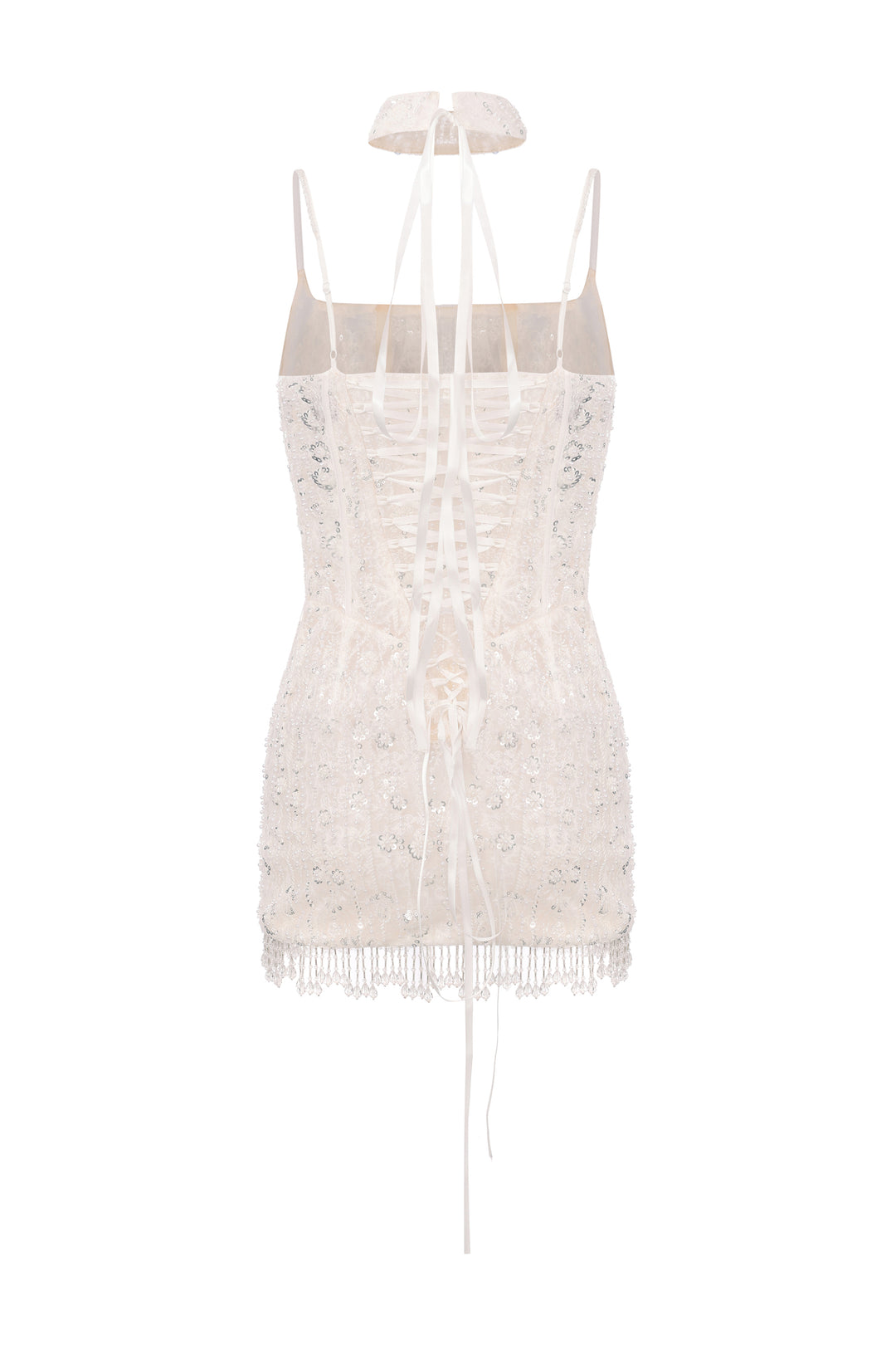 "Celestial" Embellished Mini Dress